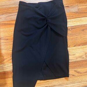 Slate & Willow Black Pencil Skirt